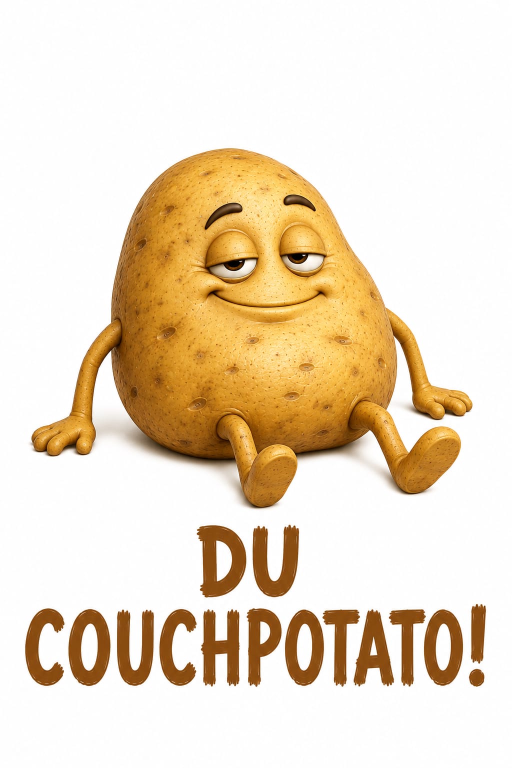 Du Couchpotato! 🥔 – Kartoffel-Post mit persönlicher Grusskarte