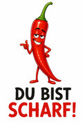 Du bist scharf! 🌶️ – Chili-Post mit persönlicher Grusskarte